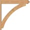Ekena Millwork Thorton Arts & Crafts Smooth Outlooker, Western Red Cedar, 7 1/2"W x 46"D x 46"H OUT08X46X46THR03SWR - alternate 3